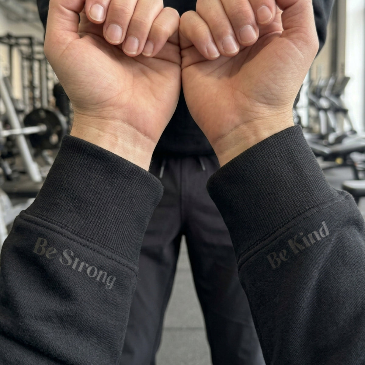 Be Strong, Be Kind | Ladies Cropped Hoodie