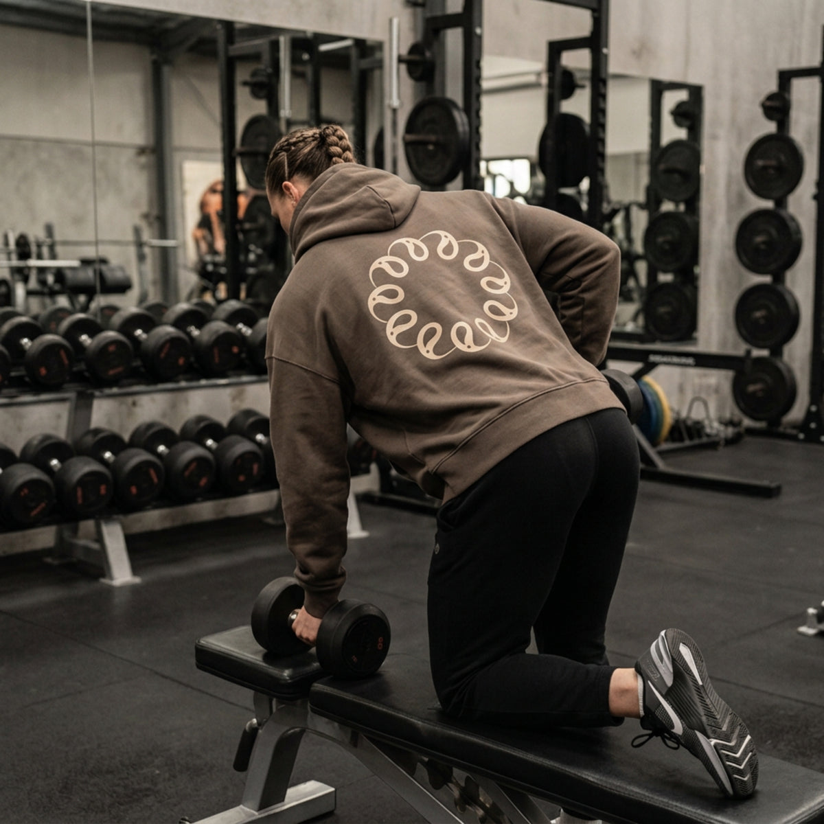 Be Strong, Be Kind | Ladies Cropped Hoodie