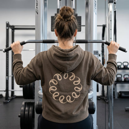 Be Strong, Be Kind | Ladies Cropped Hoodie