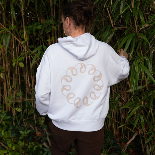 Inhale|Exhale | Cropped Hoodie